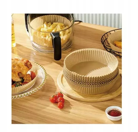 WKŁAD PAPIEROWY DO PIECZENIA W FRYTKOWNICY 20 CM Średnica 20 cm