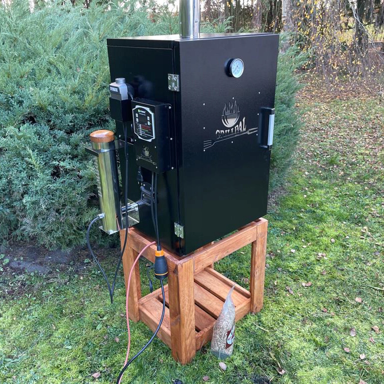 Wędzarnia Elektryczna EMD124L/80 Stołek Kolor Teak Producent Grillpal