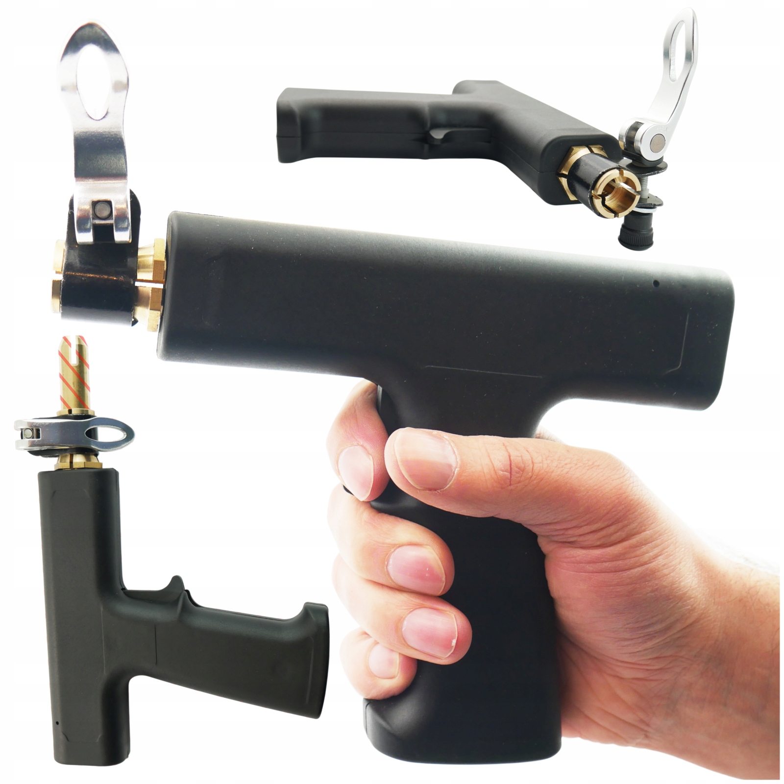 Pistole Spotter s držákem na elektrody 10 mm 16 mm s rychloupínákem