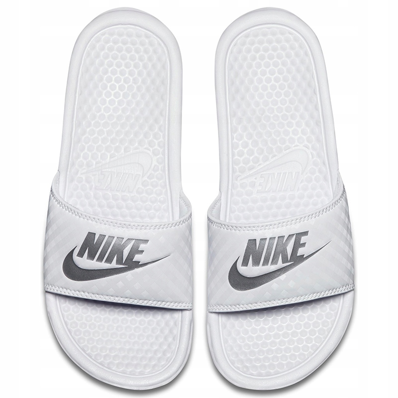 

39 Klapki Nike Wmns Benassi 343881 102 Białe