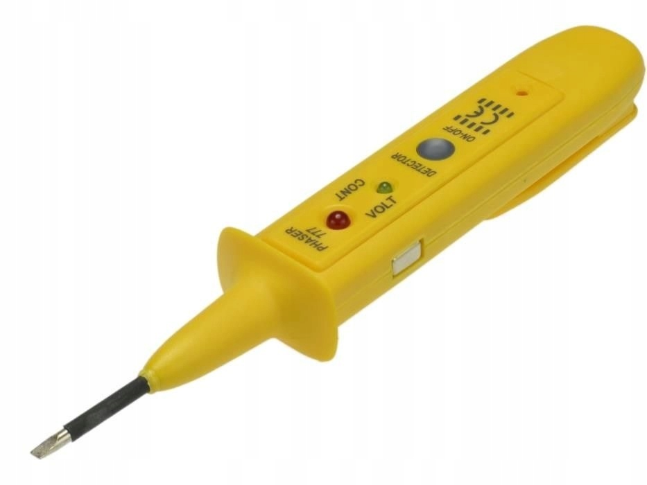 FAZER 777 POLSKI DETEKTOR TESTER PRÓBNIK NAPIĘCIA Marka Sunco