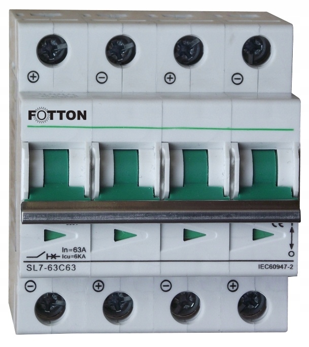 Pojistka-vypínač nadpr Fotton SL7 4P 16A 1000V DC