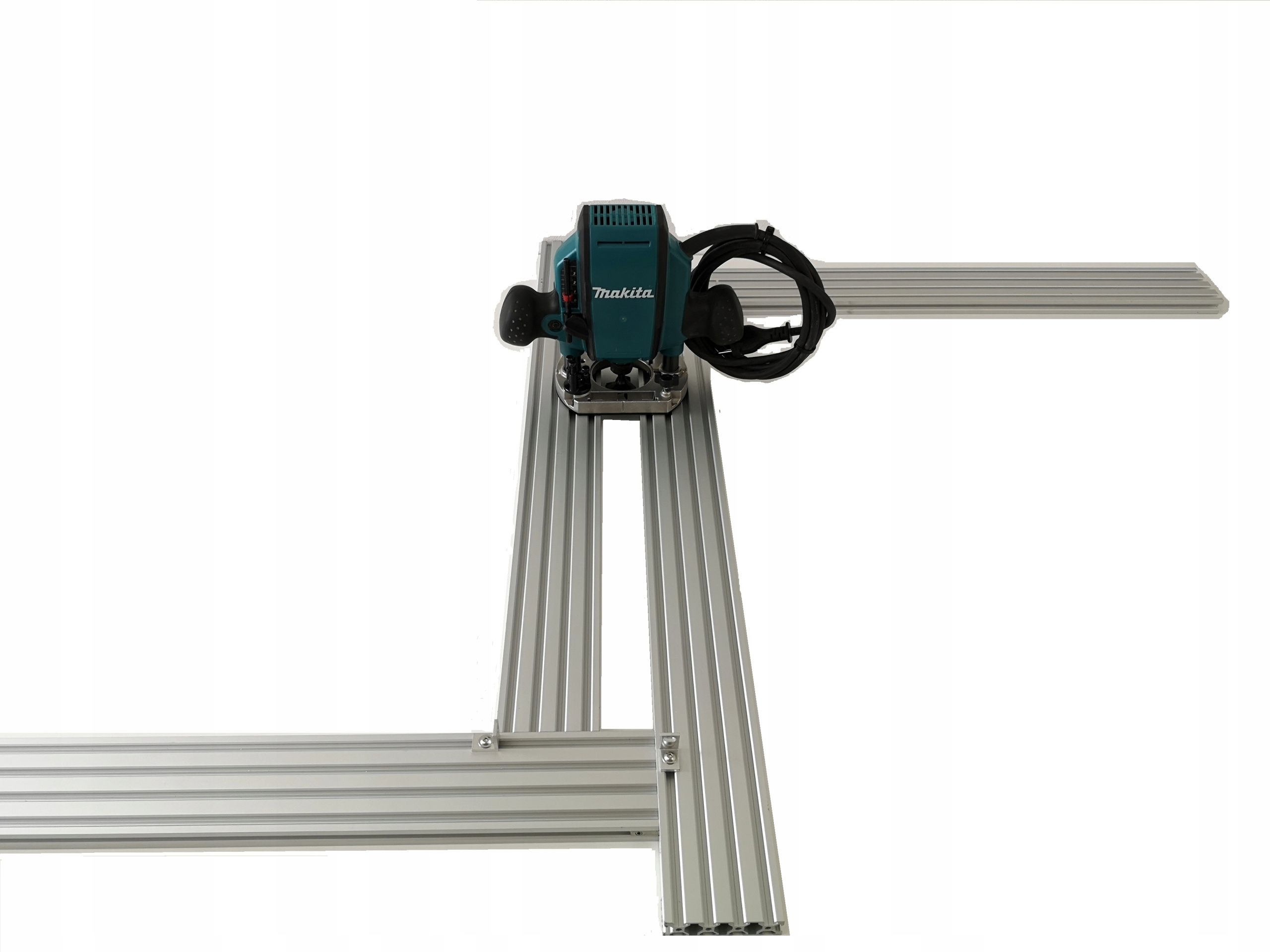 UNIWERSALNY REGULOWANY SZABLON DO FREZOWANIA 1100mm PROFILE ALUMINIOWE 2080 Stan opakowania oryginalne