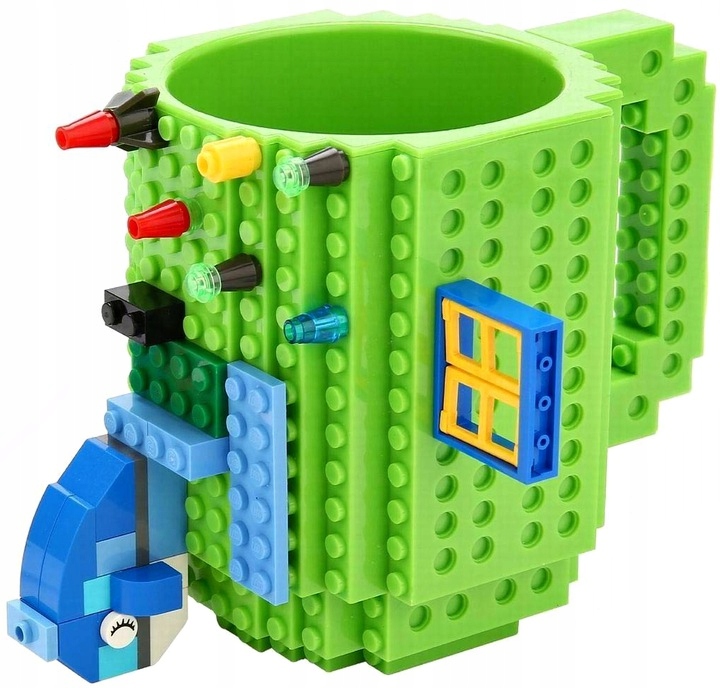 

Kubek Klockowy Duży 350ML Klocki Lego