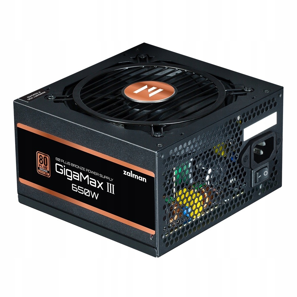 Zasilacz GigaMax III 650W 80+ Bronze Atx 3.0
