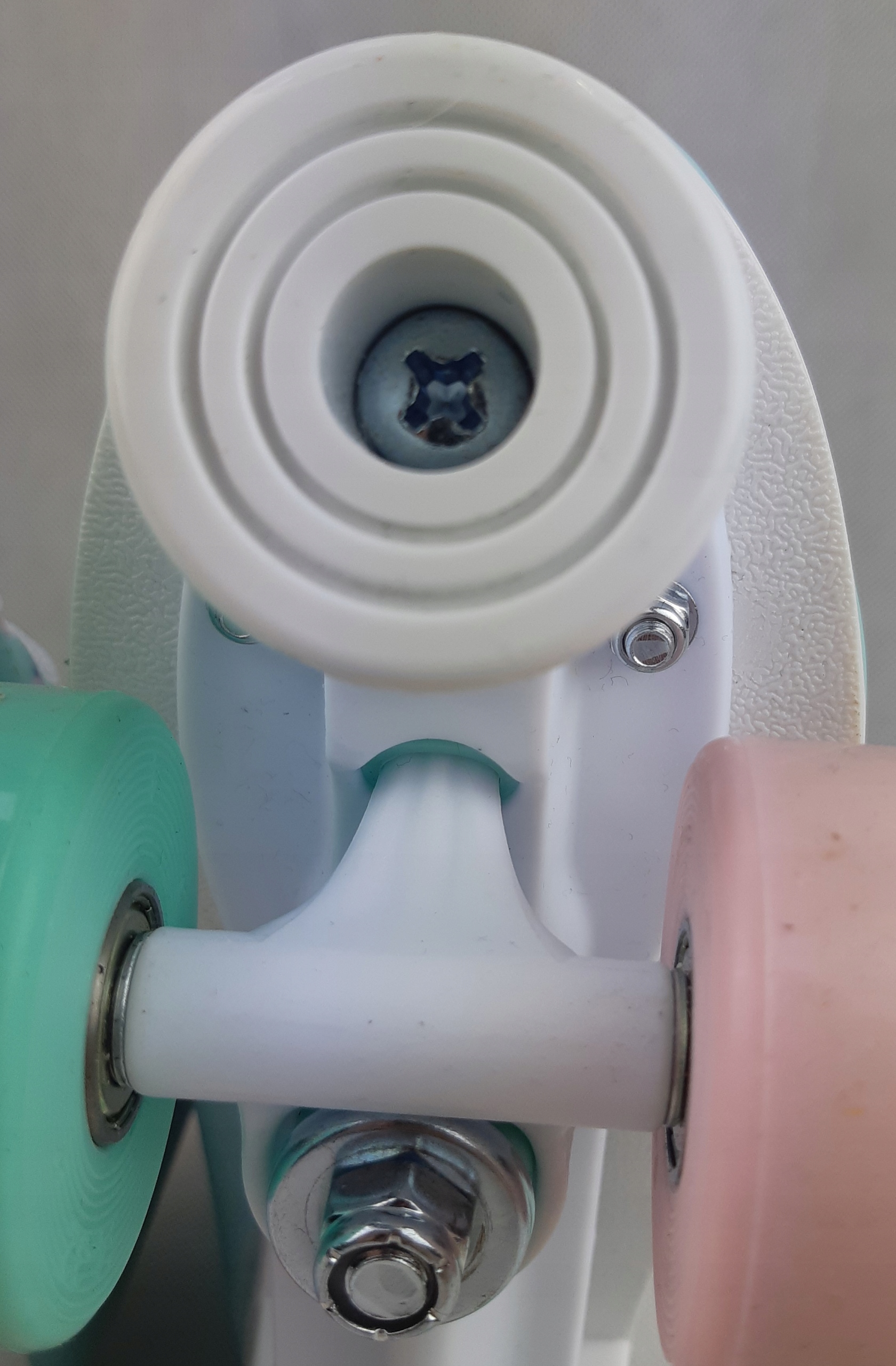 Wrotki CROXER Lea Mint/Pink 40 (OUTLET) Materiał kół PVC