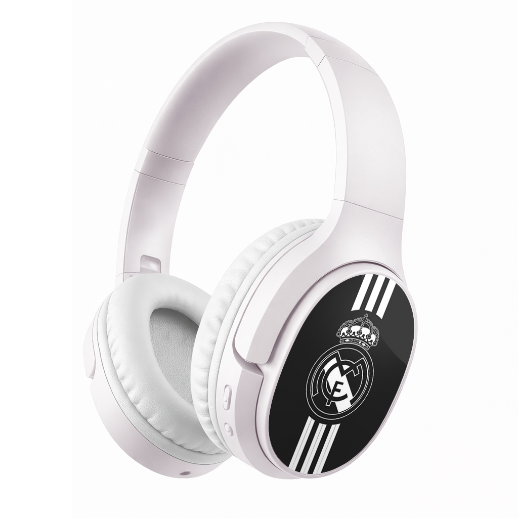 Bezdrátová sluchátka Real Madrid 01 Bílá Pro fanouška
