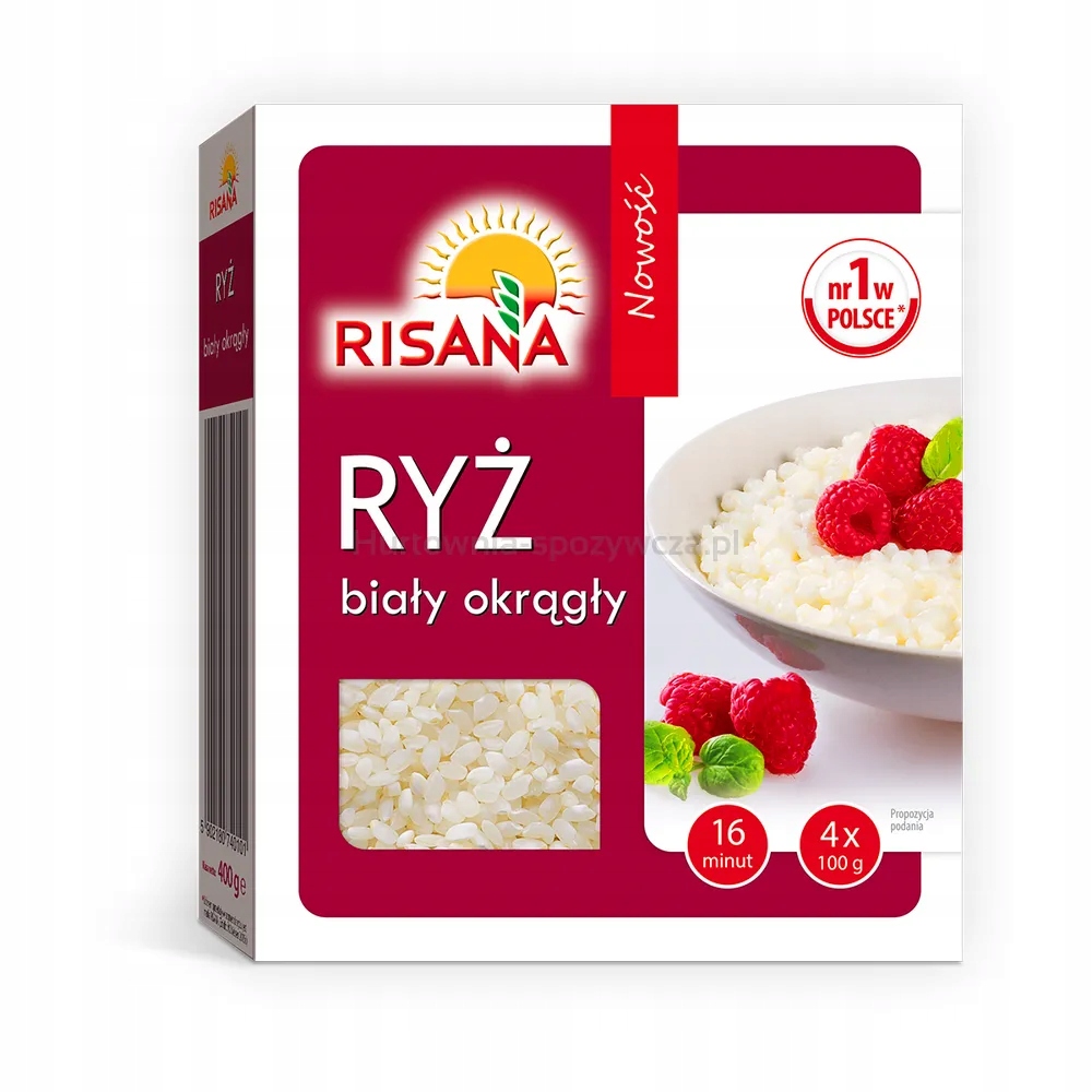 Levně Sonko Rýže bílá Kulatý 4 x 100 g.