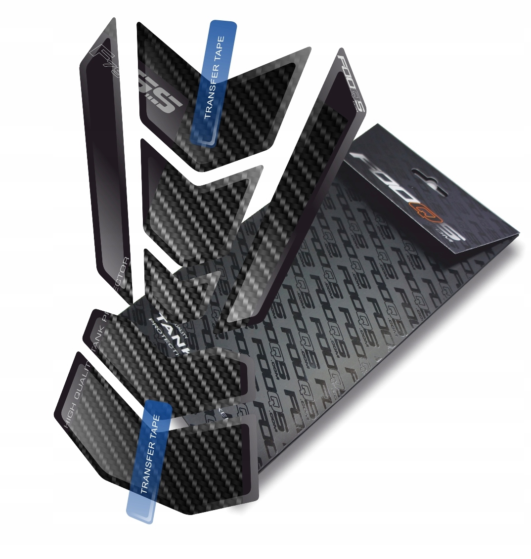 Tank-pad od firmy Fooqs pro Bmw F-750-GS Carbon Karbon
