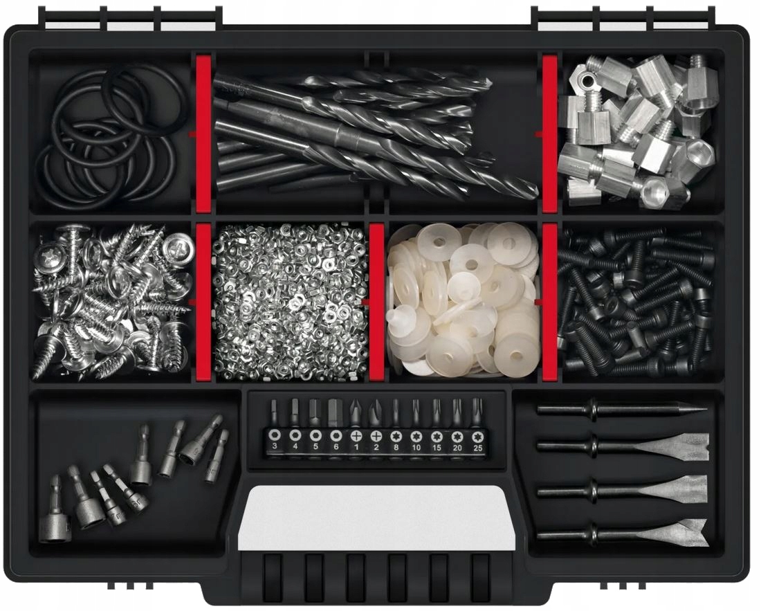 KISTENBERG MINI ORGANIZER PUDEŁKO ŚRUBKI 11 KOMÓR Rodzaj organizer zamknięty