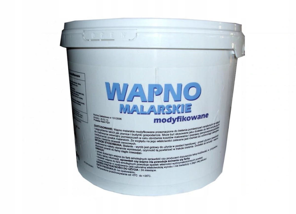 

Wapno Malarskie Modyfikowane gaszone 6kg Śnieżka