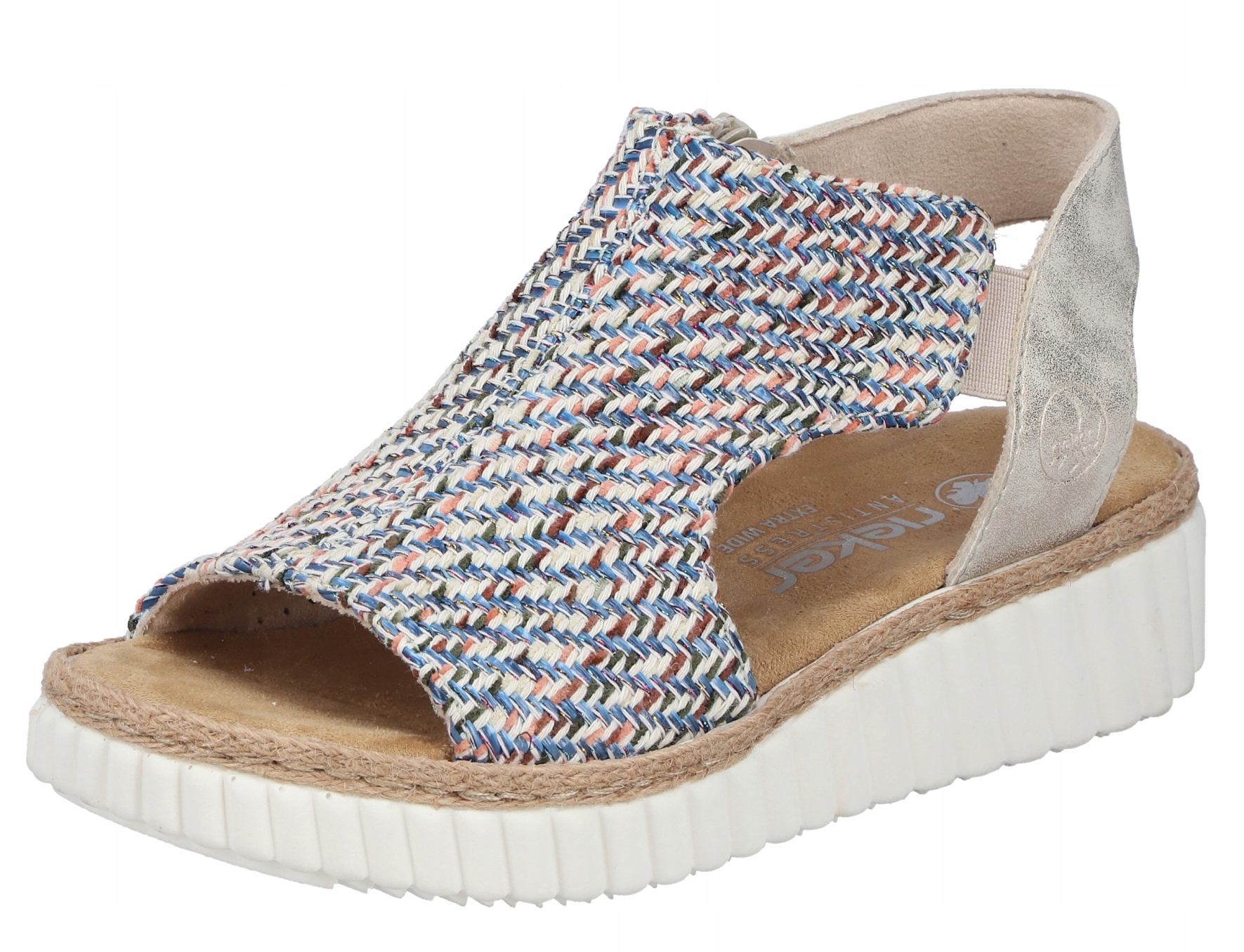 Rieker 69284-90 vel.41 pohodlné dámské sandály