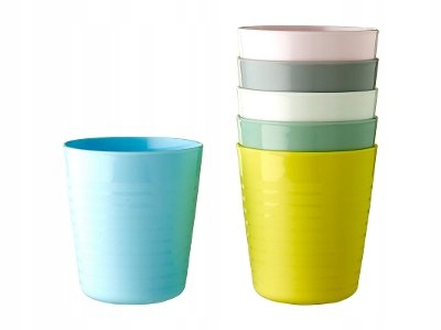 

Komplet 6 kubków Ikea Kalas 23cl nowe