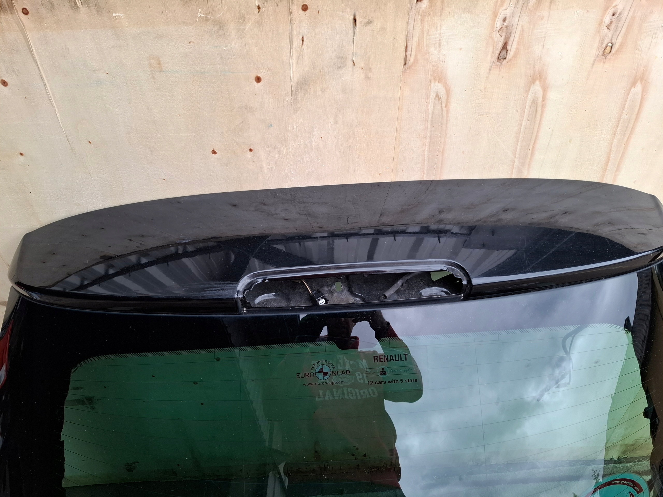 boot door RENAULT MEGANE III KOMBI 12r black
