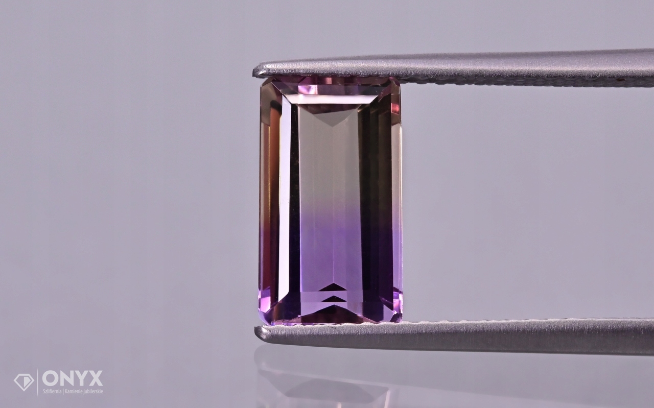 Ametryn fasetovaný oktagon 11x6,5 mm