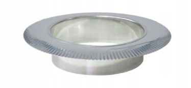 Ka Rozeta kyselinovzdorná trubky fi 280 komínová vložka kryt ocel žebrovaná