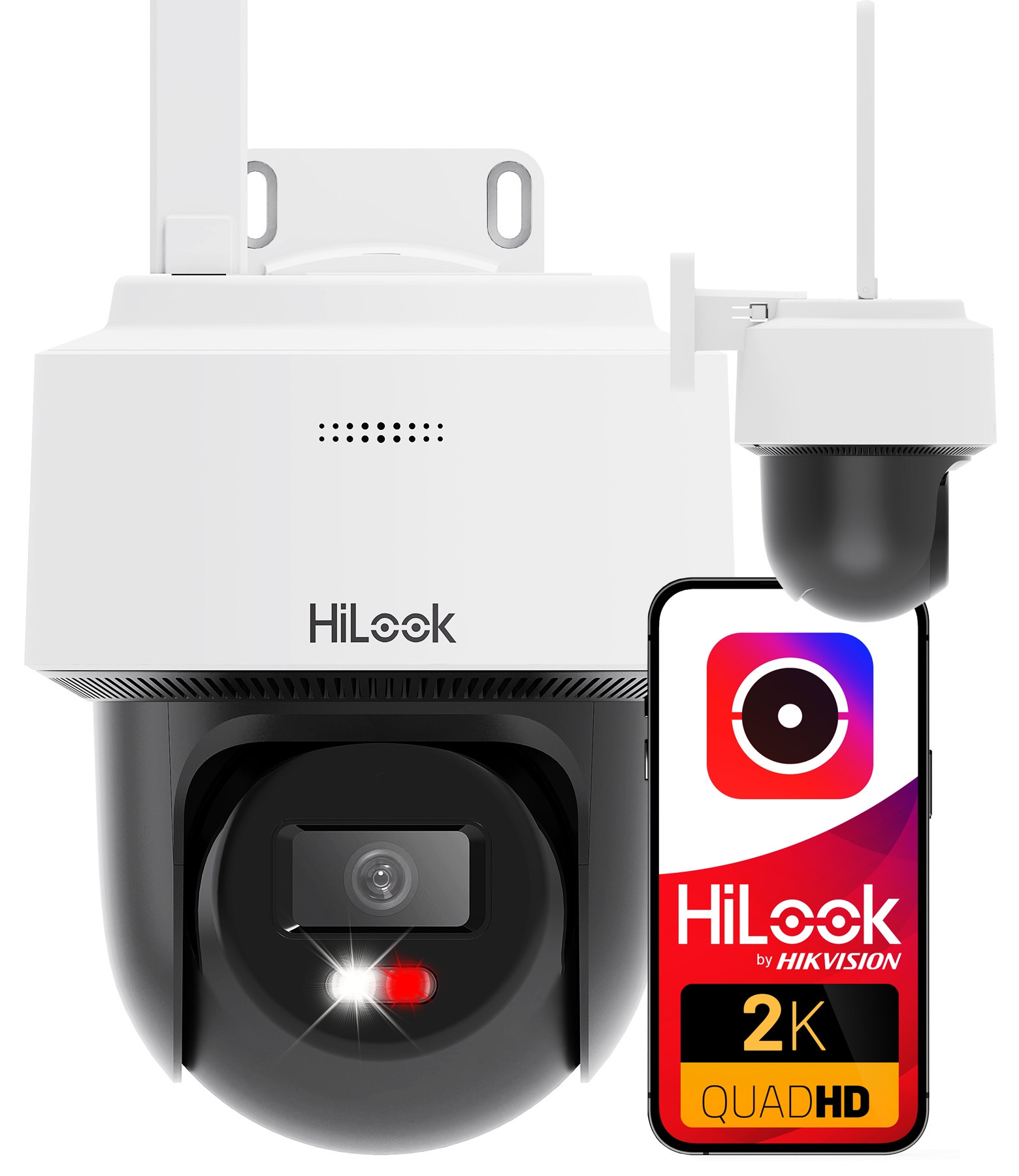WiFi otočná venkovní kamera PTZ-N2C400I-W(W) HiLook od Hikvision 4MPx