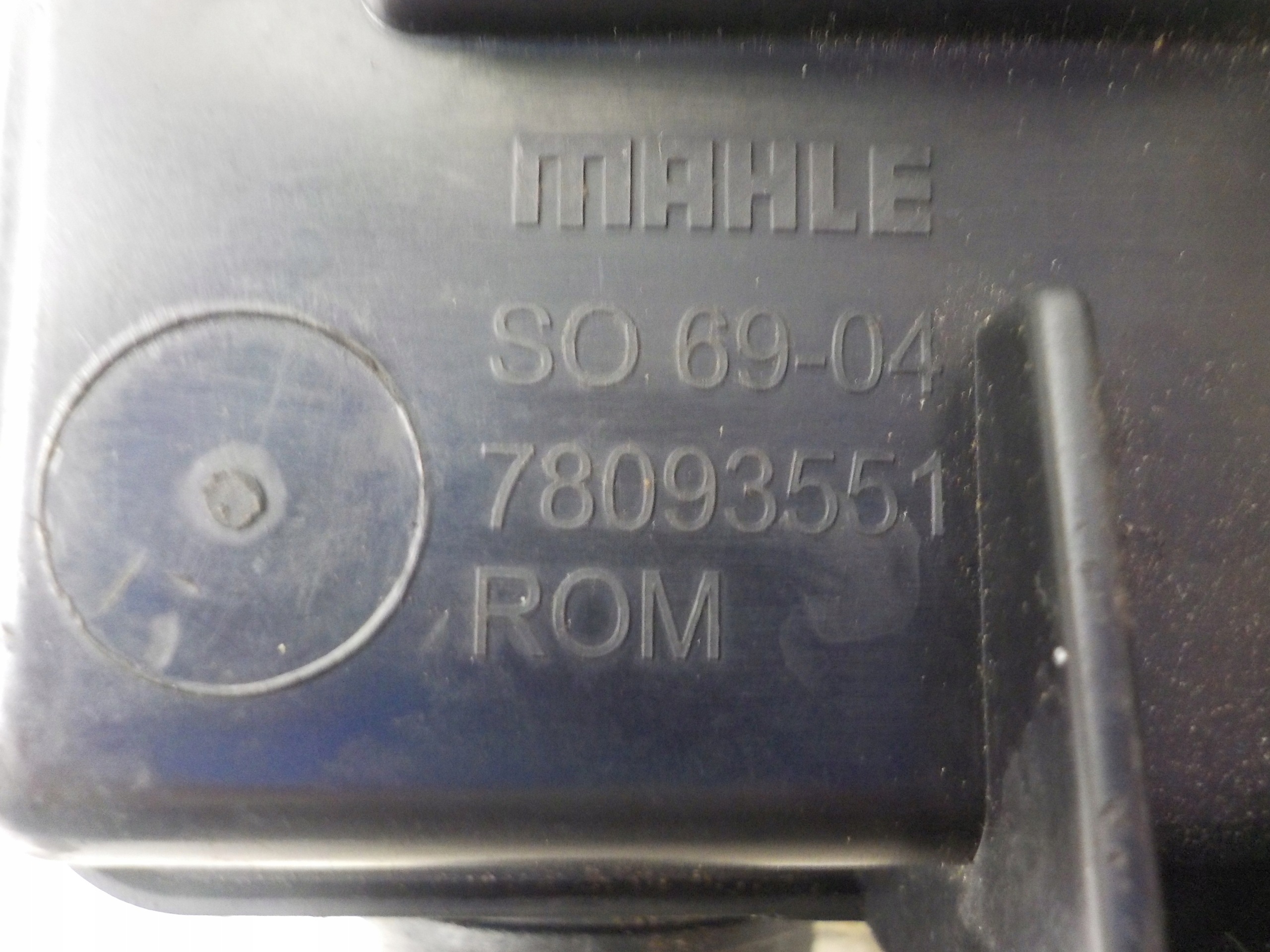 ALFA ROMEO MITO kurbelgehäuseentlüftung 55208531