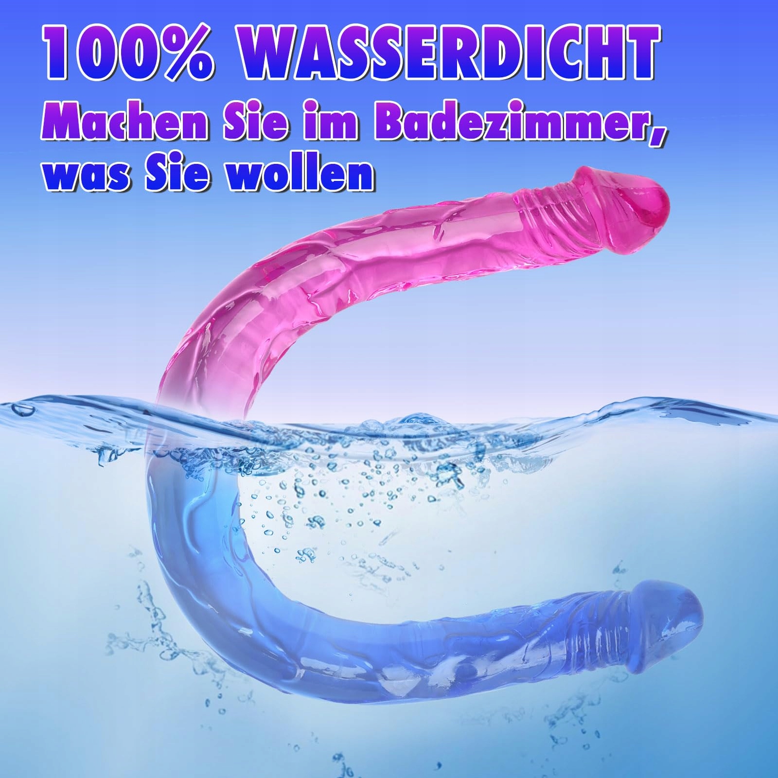 DOPPELDILDO Realistyczny Dildo Elastyczny G-Punkt Analny — miniatura 6