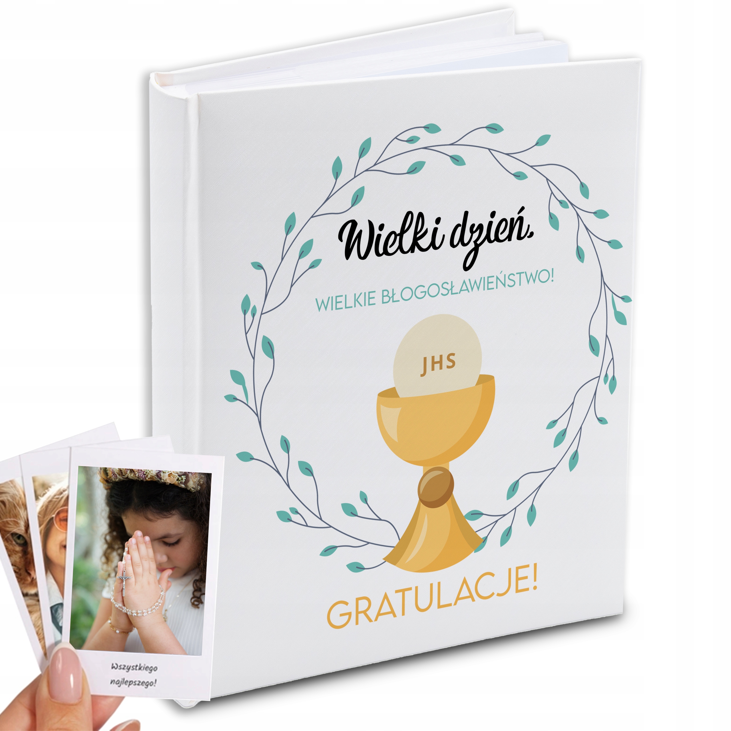 Album na fotografie Velké Blaženosti Památka Svaté Přijímání