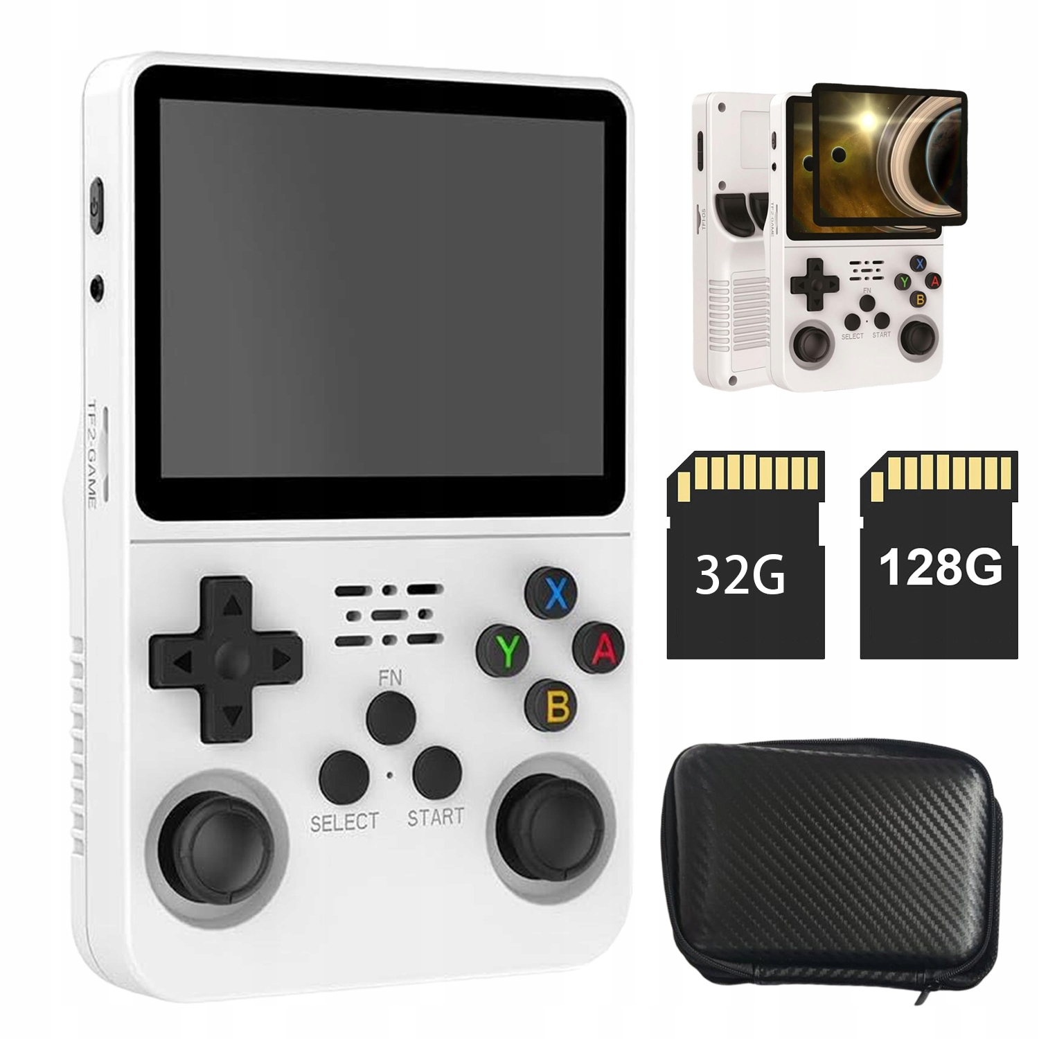 Přenosná Herní Konzole R36S Retro 3,5PALCOVÝ Displej Ips R36S 32G+128G