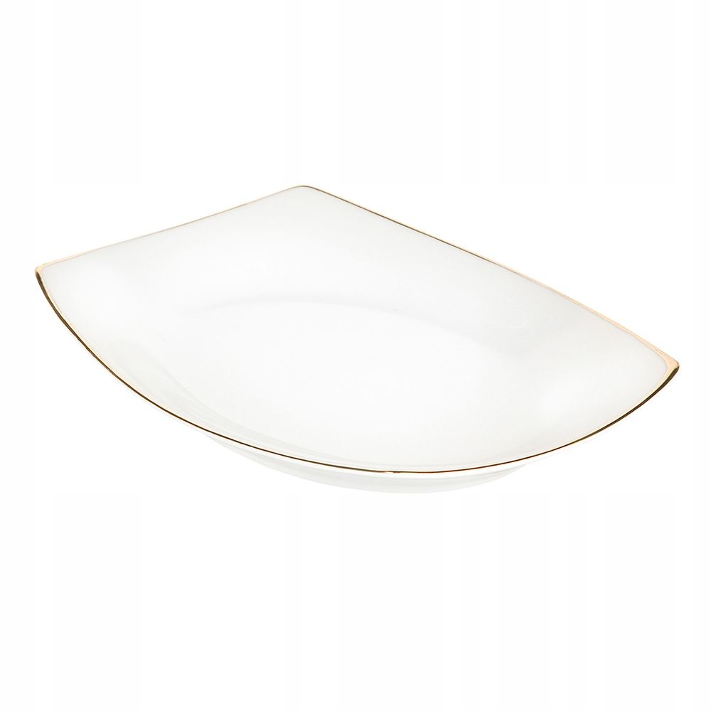 

Półmisek prostokątny przekąski Moderna Gold 24cm