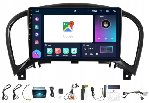 Rádio Navigácia Nissan Juke 2010-2019 Carplay Android Wifi 8GB 128GB Sim