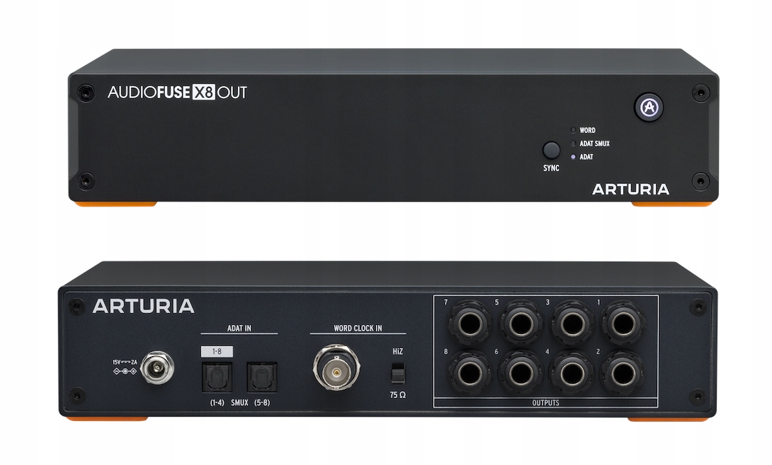 Arturia Audiofuse X8 Out 8-kanálový expandér Adat rozšíření výstupů Line
