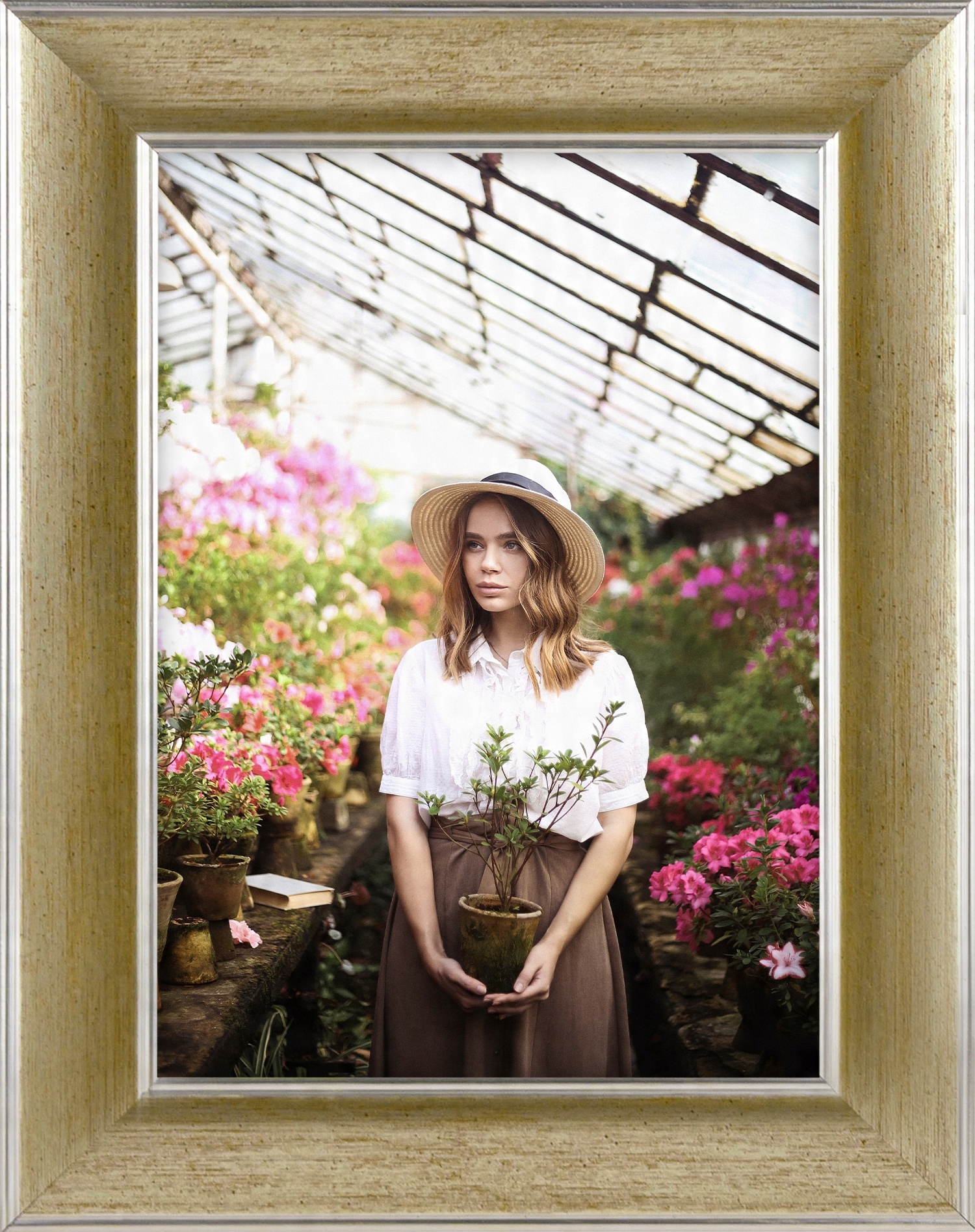 

Ramka Na Zdjęcia Złota 10x15 CM Foto Rama A6
