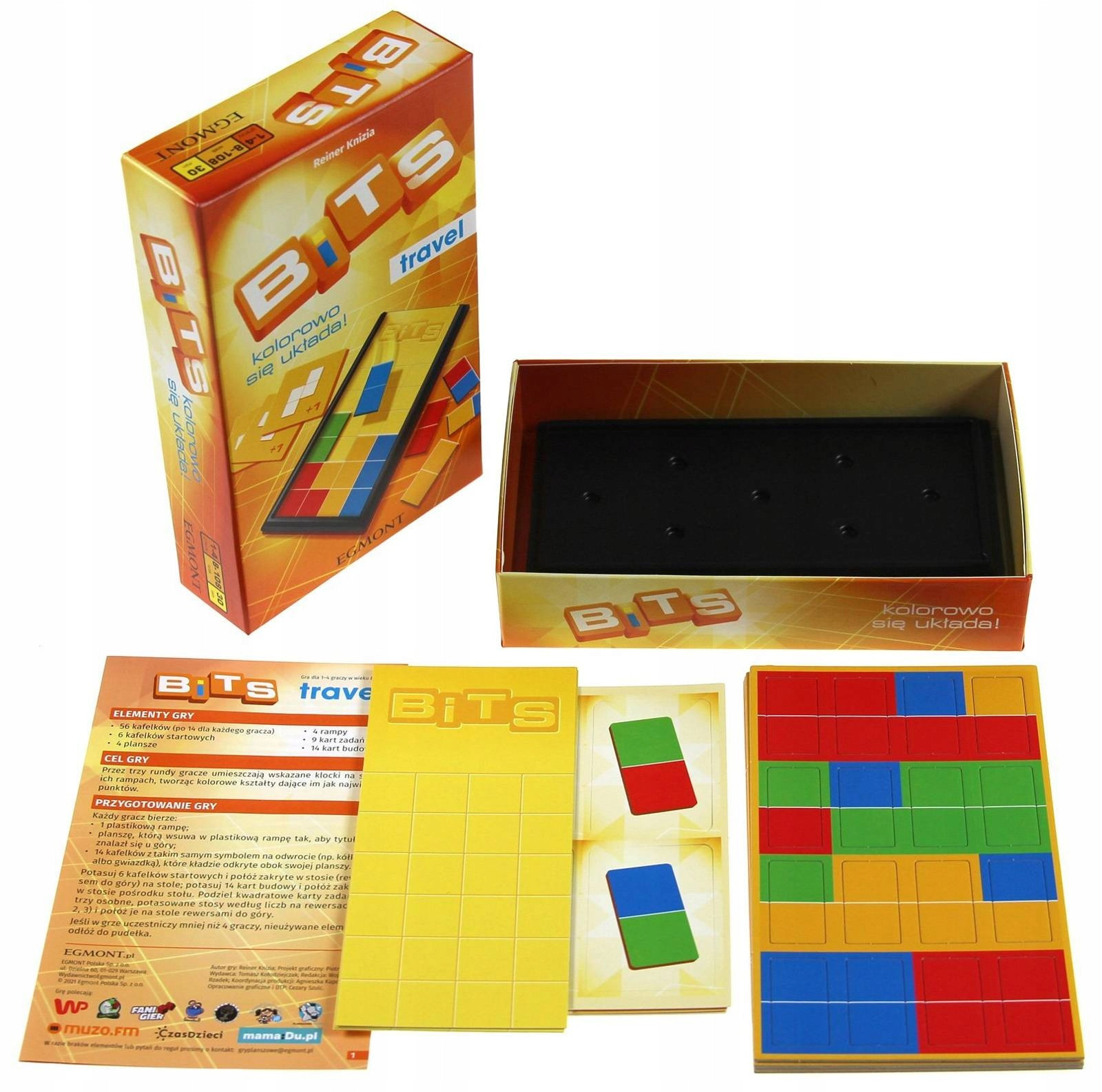 Gra Planszowa rodzinna Logiczna towarzyska Bits Planszówka familijna Duża