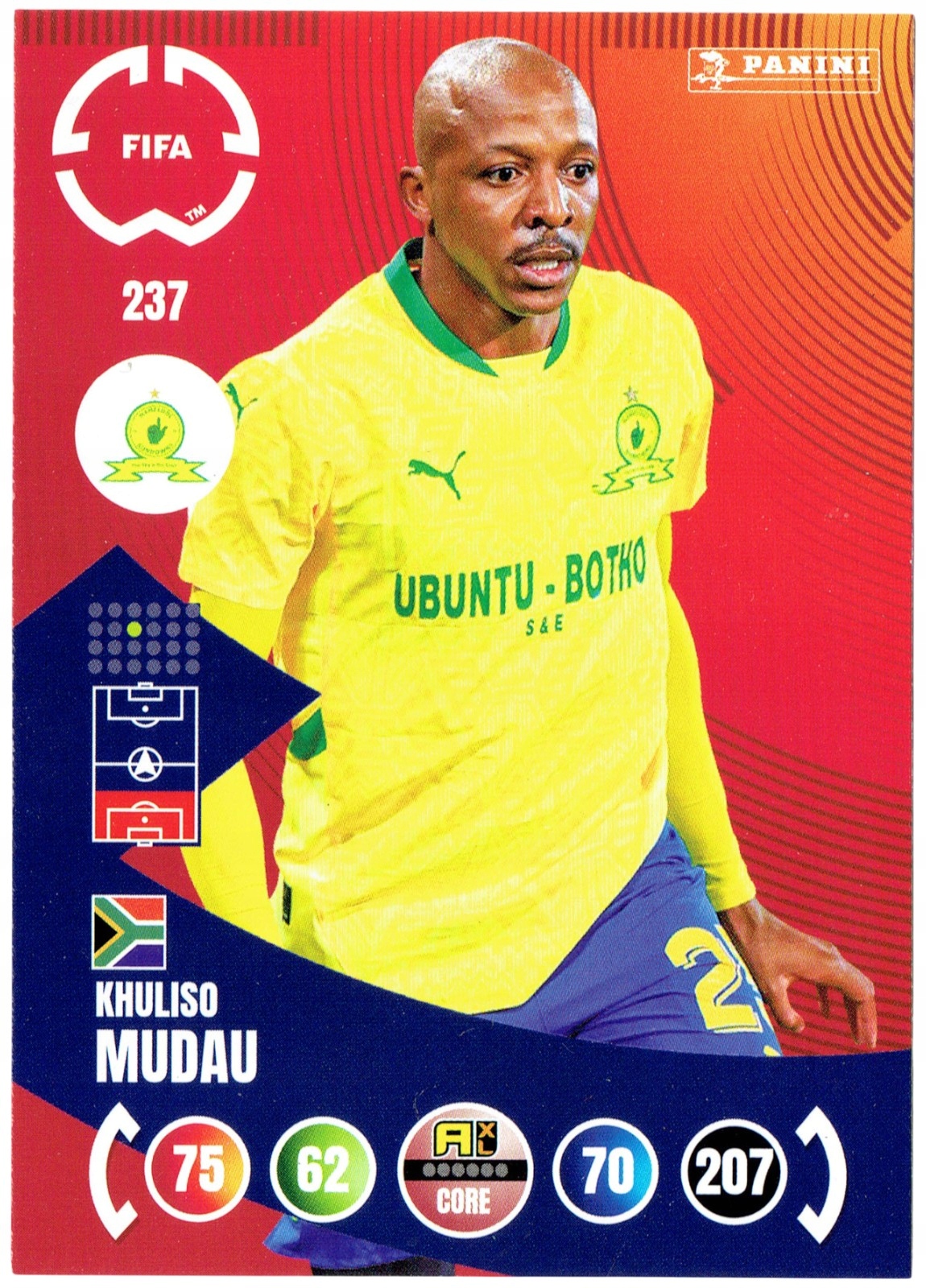 Fifa Club World Cup 2025 Core Team Mate 237 Khuliso Mudau Mamelodi Sundowns