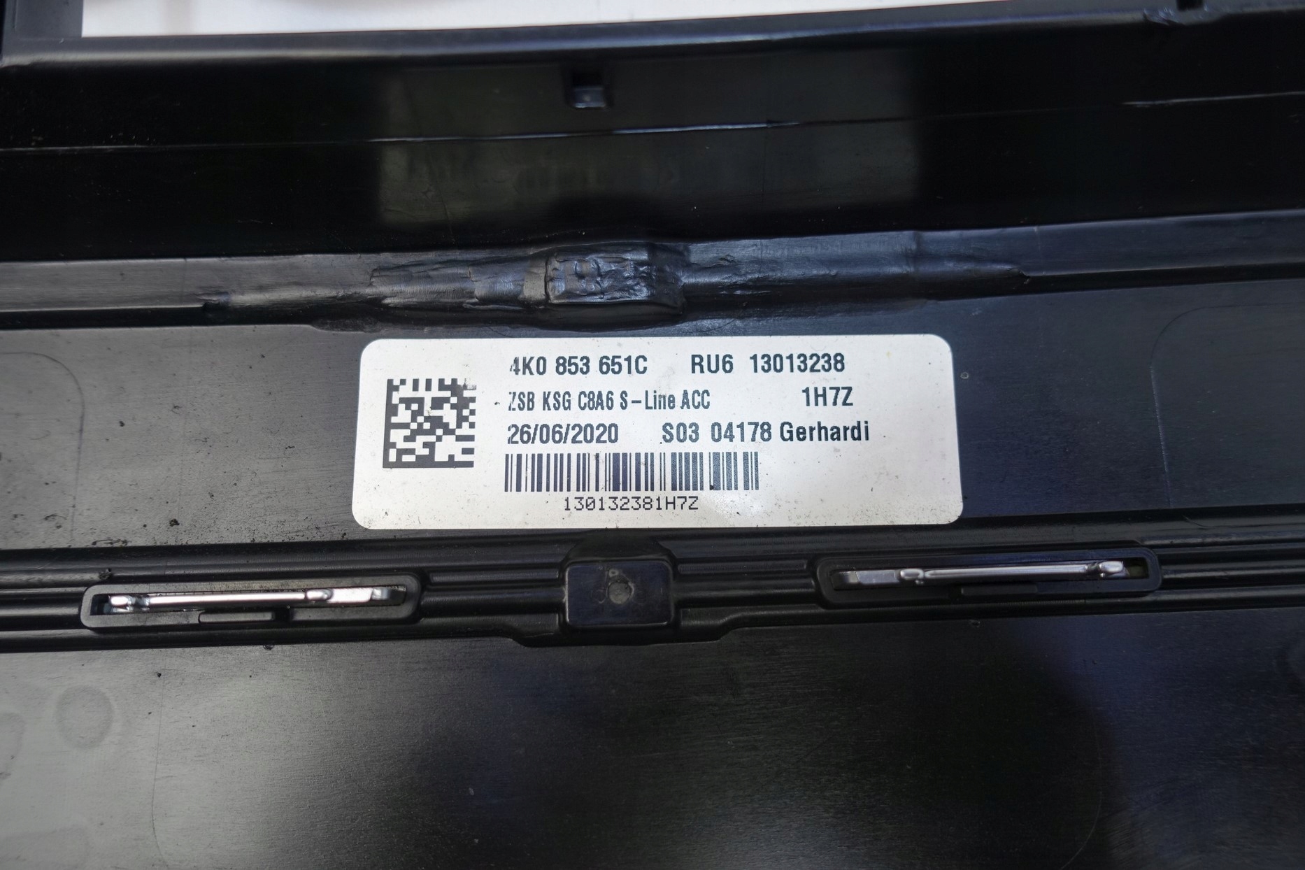 Grill Grill der Stoßstange AUDI A6 C8 4K0 4K0853651C