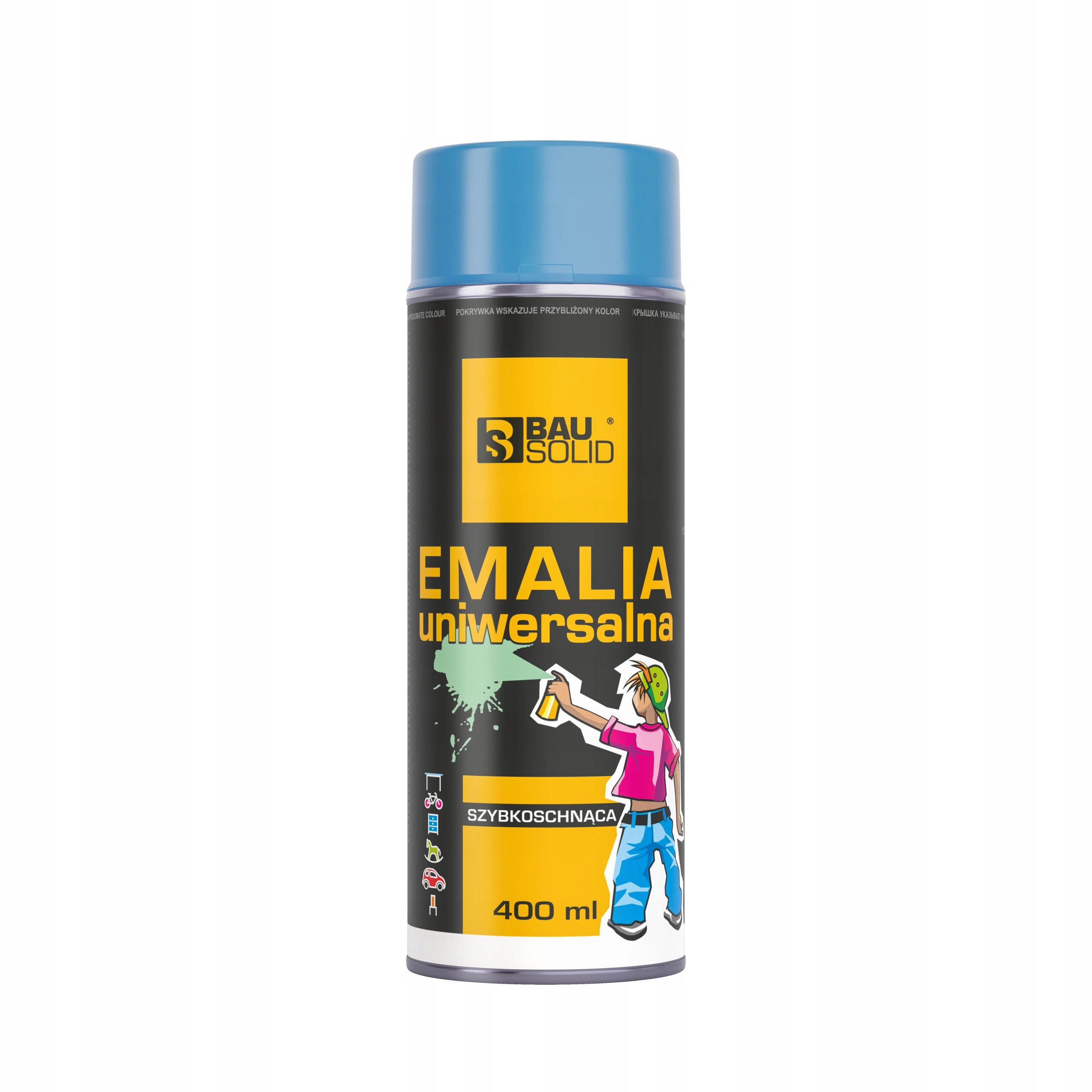 Spray Bausolid Ral 5010 400ML