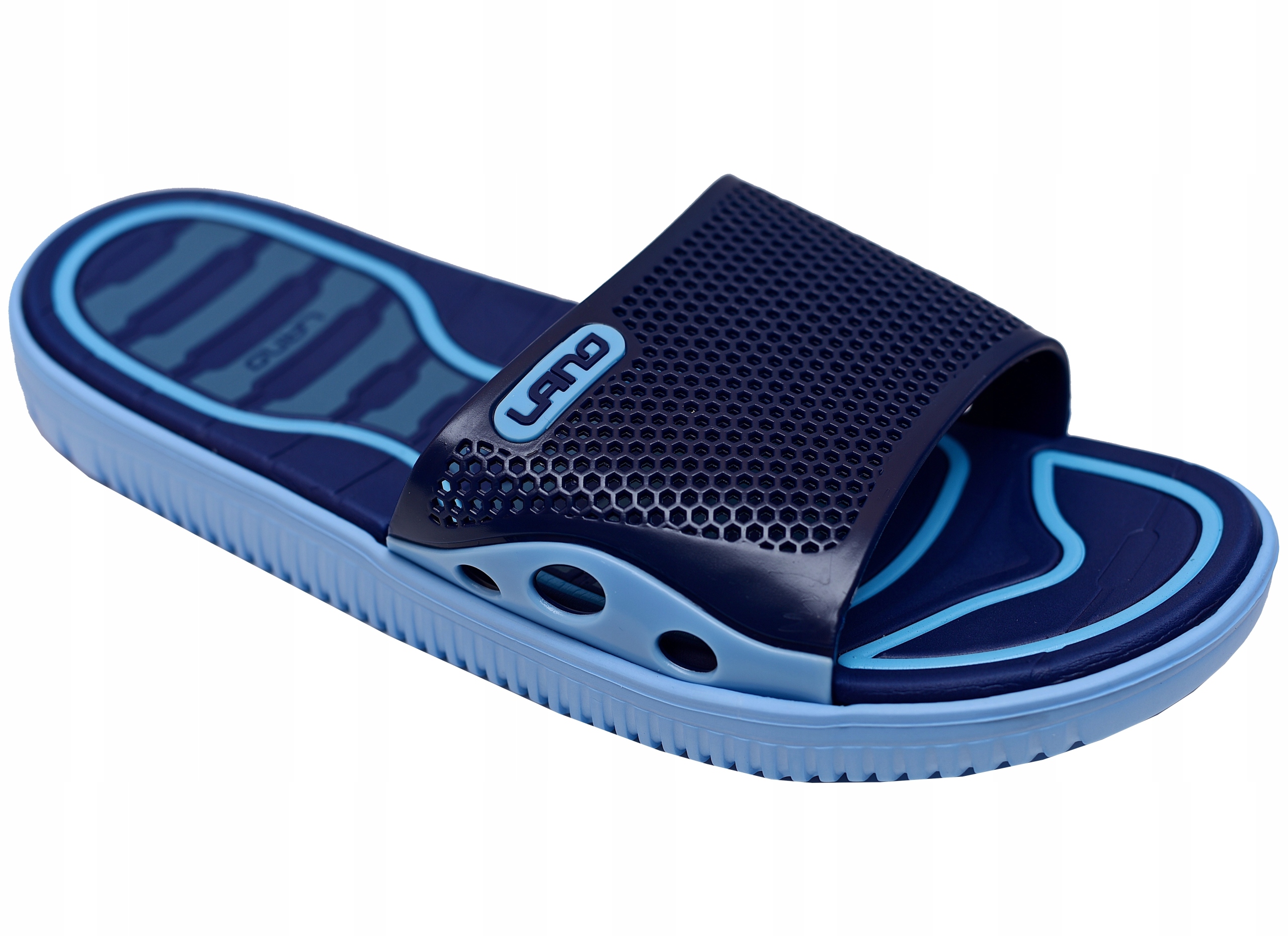 

Klapki męskie basenowe Lano 6168-D2 gumowe 43