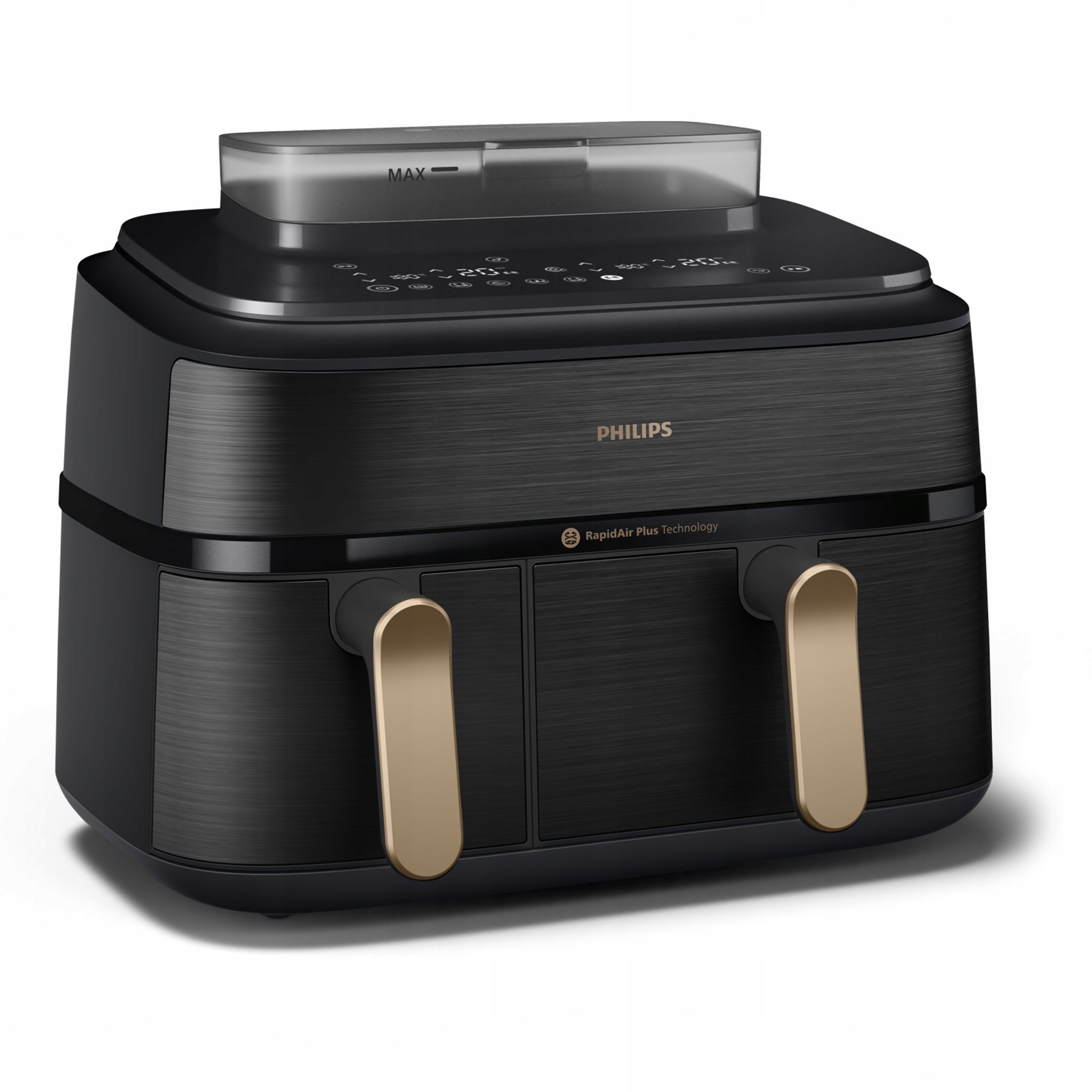 Frytkownica air fryer dwukomorowa Philips gotowanie na parze NA552/00