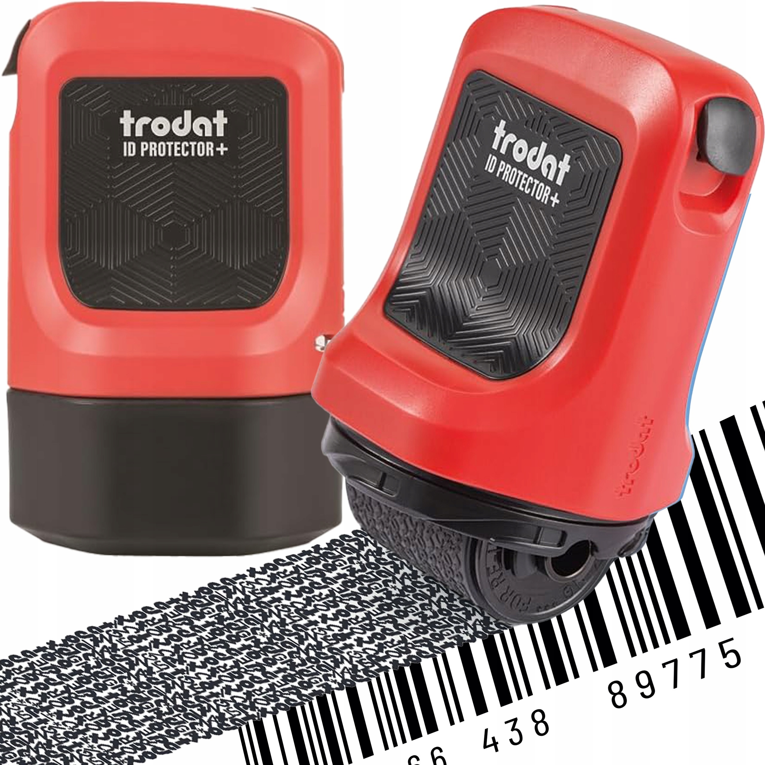 PIECZĄTKA TRODAT ID PROTECTOR 3w1 DO LISTÓW KARTONÓW OCHRONY DANYCH ROLLER