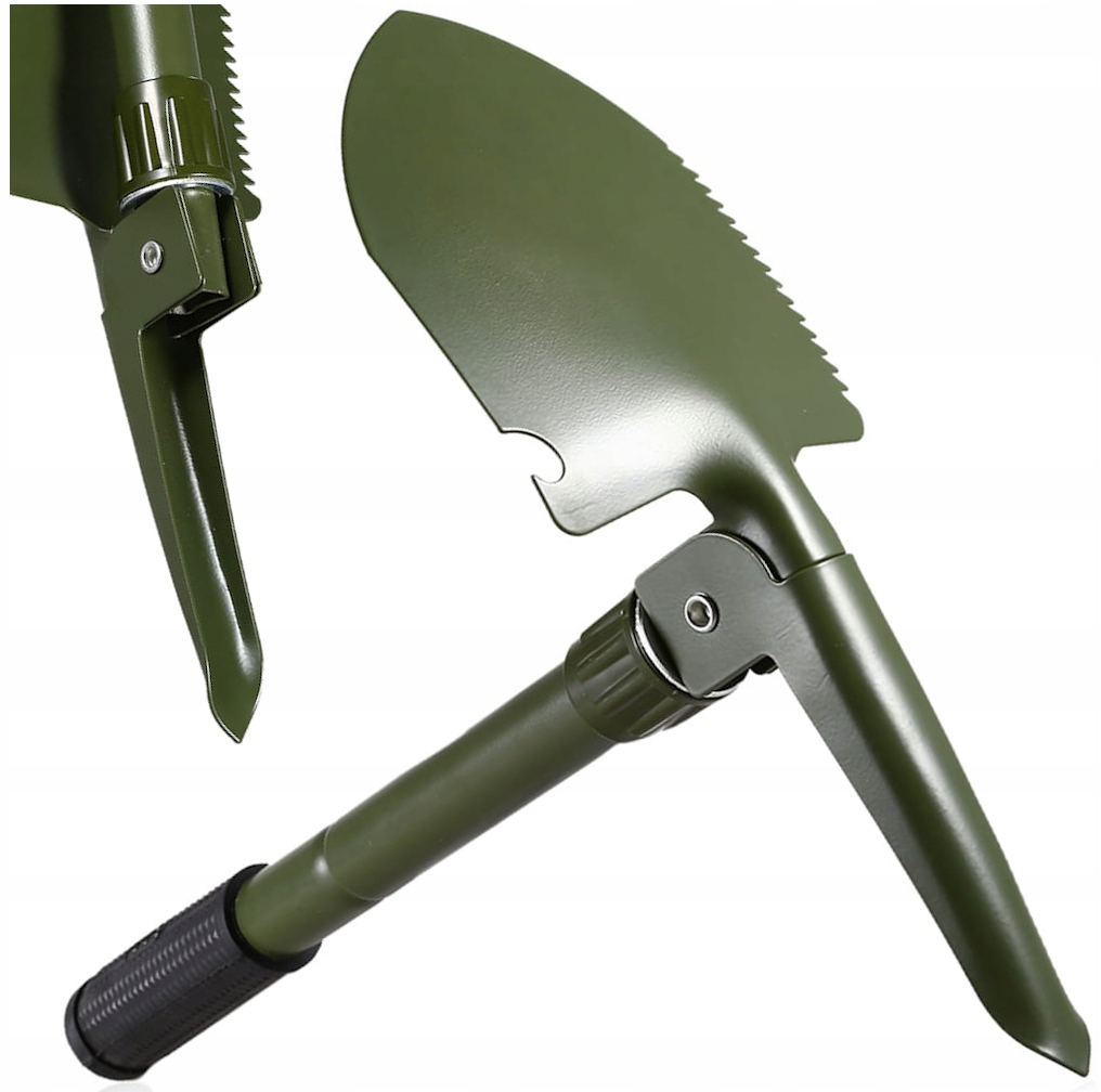 Soilidna Saperka Wojskowa Składana Z Kilofem Łopata Piła Survival Multitool