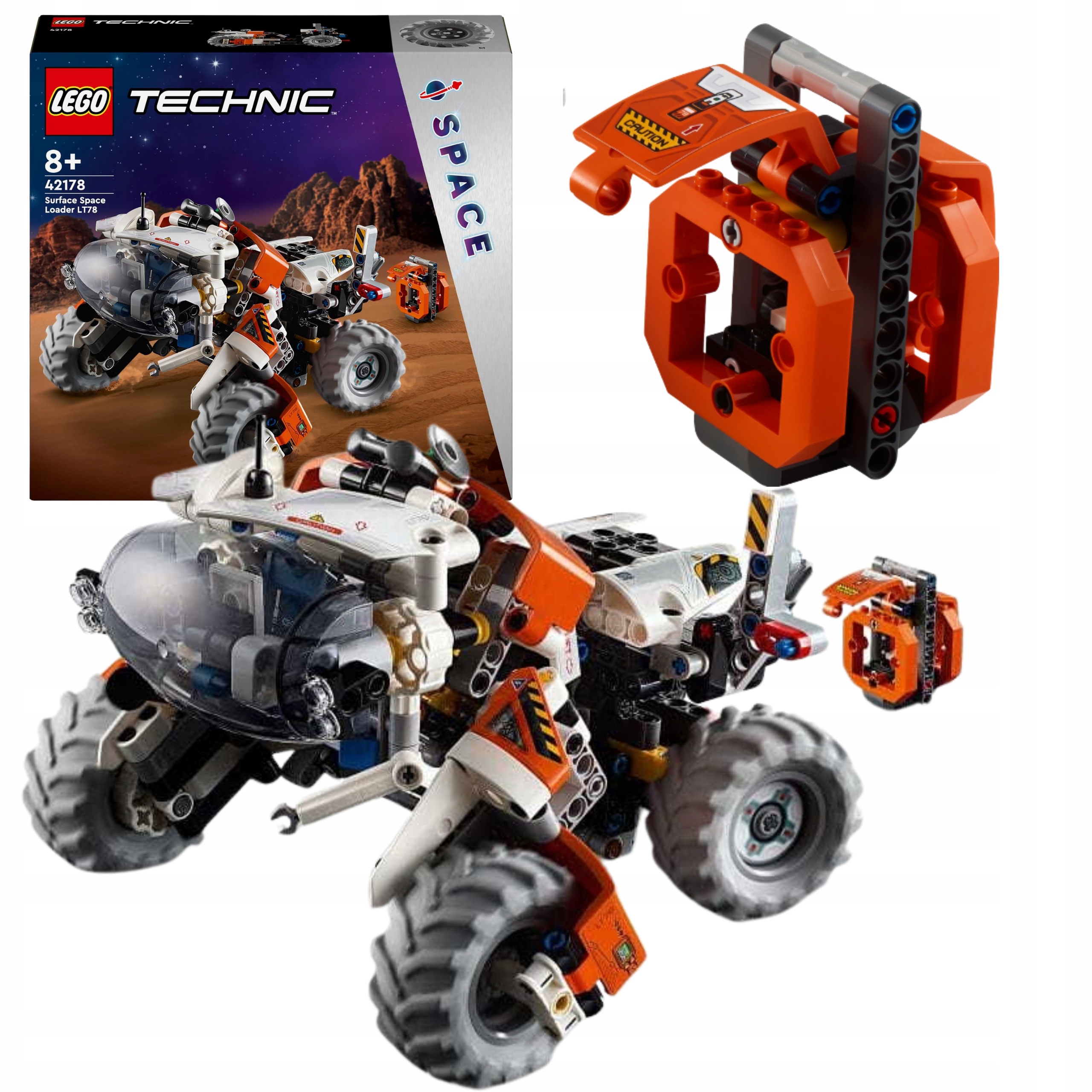 Lego Technic Kosmiczna Ładowarka Zestaw Klocków Premium Święta
