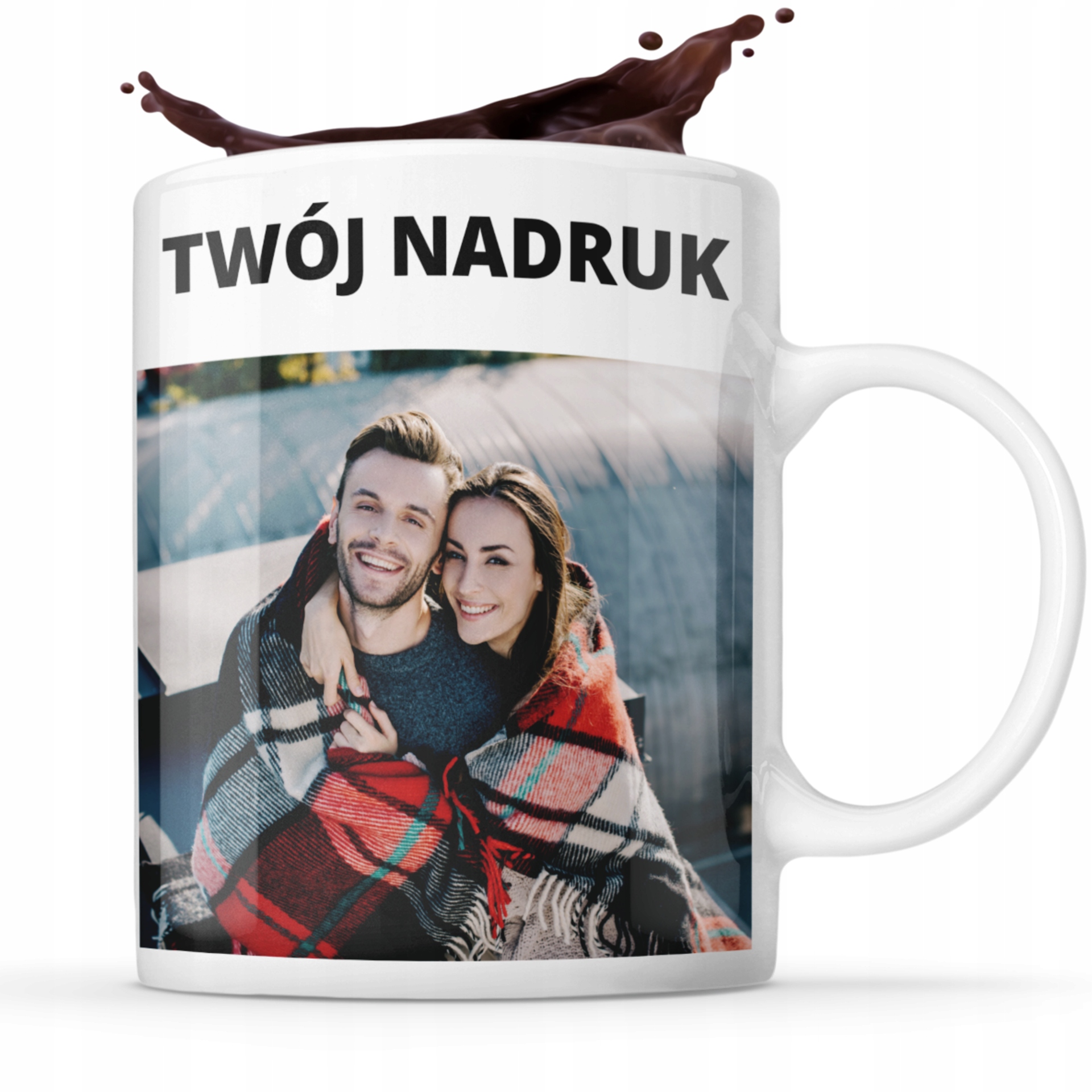 

Kubek Z Własnym Nadrukiem Grafiką Zdjęciem Kreator