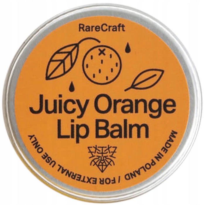 

Balsam do ust RareCraft Juicy Orange Lip Balm 10ml