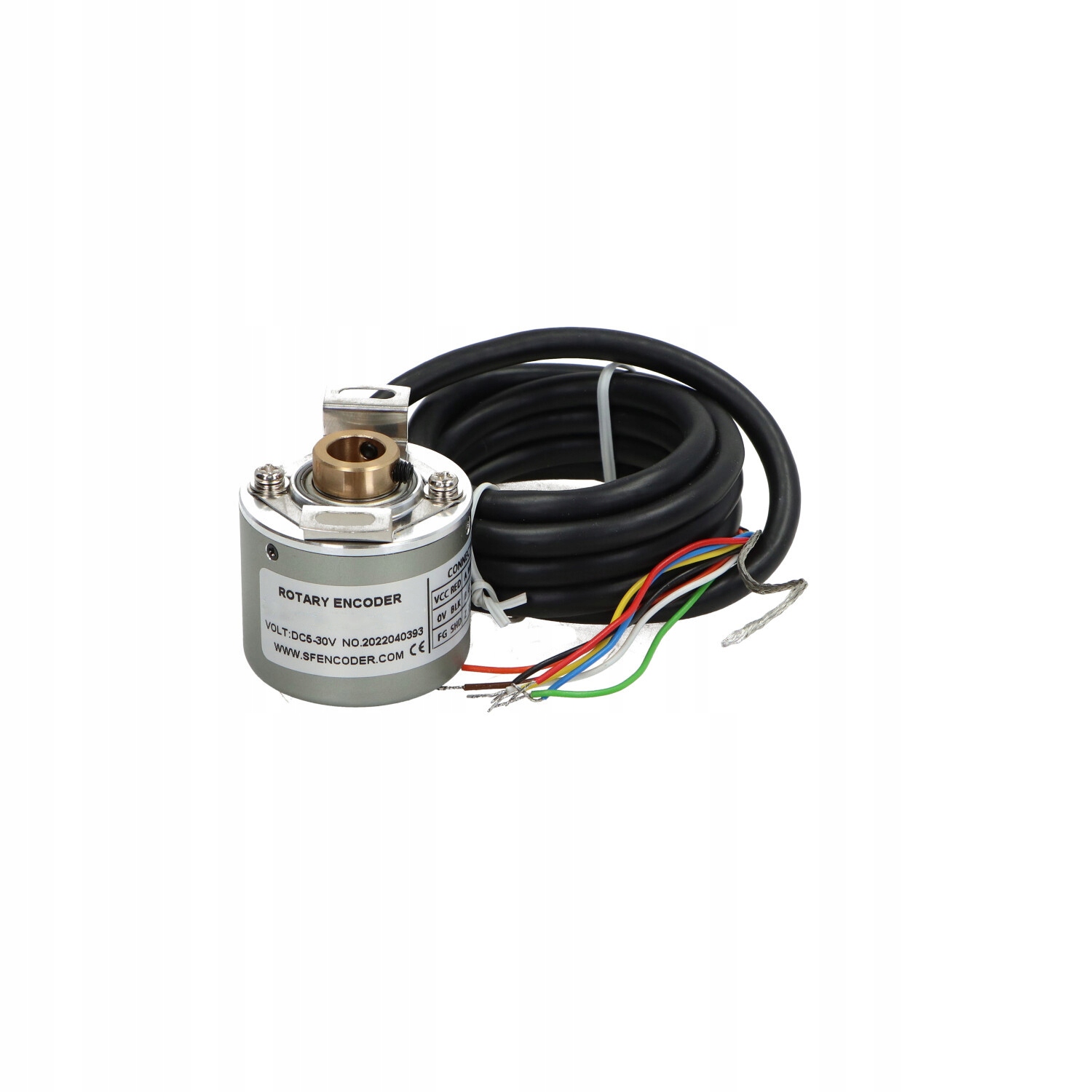 Enkoder inkrementalny obrotowy PKB4010-2000-G5-30T, 2000imp/obr, 5-30VDC, f