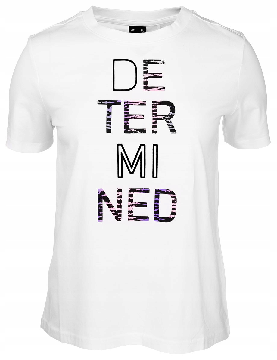 

4F Koszulka damska t-shirt sportowa cienka roz.L