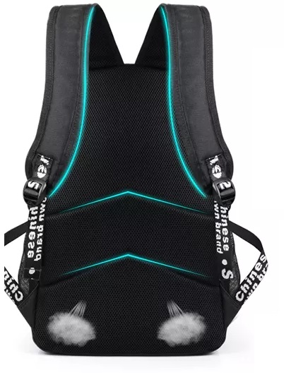 PLECAK SZKOLNY TORNISTER ŚWIECĄCY ODBLASKOWY LED Bohater / Bajka brak