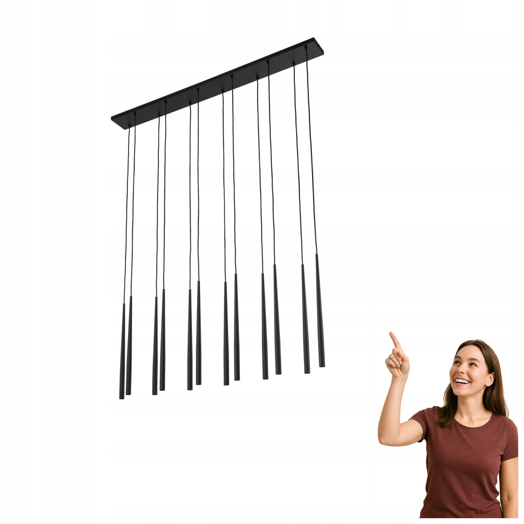 Závesná lampa Piano Black 10115 Tk Lighting