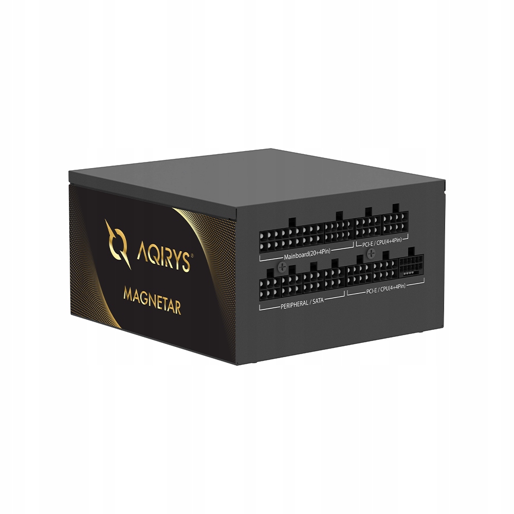 Aqirys Zasilacz Atx 80 Plus Gold Certified Magnetar 850W PCIe 5.0 8YW bla