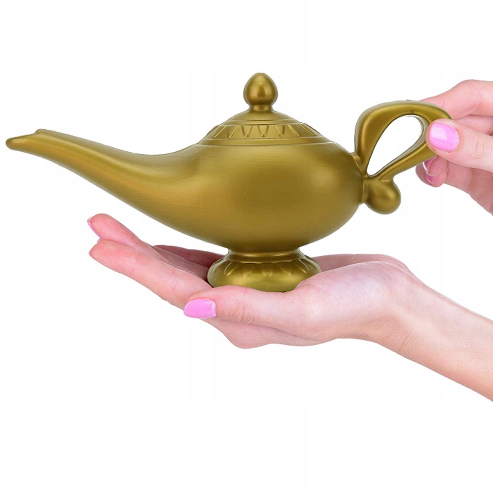 

Lampa Alladyna Dżina Arabska Gadżet Złota Aladdin