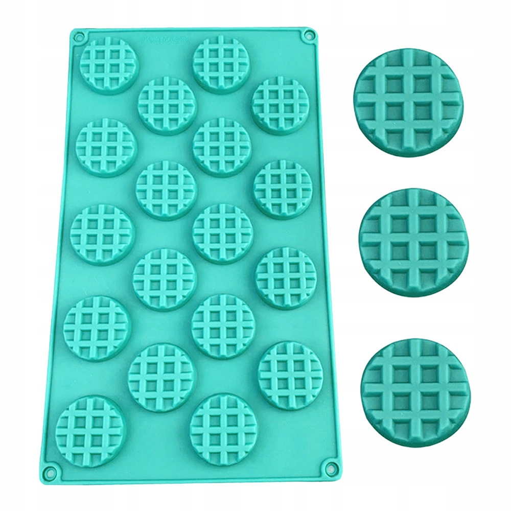 

Forma Silikonowa Do Gofrów Mini Gofry Wafelki MIX