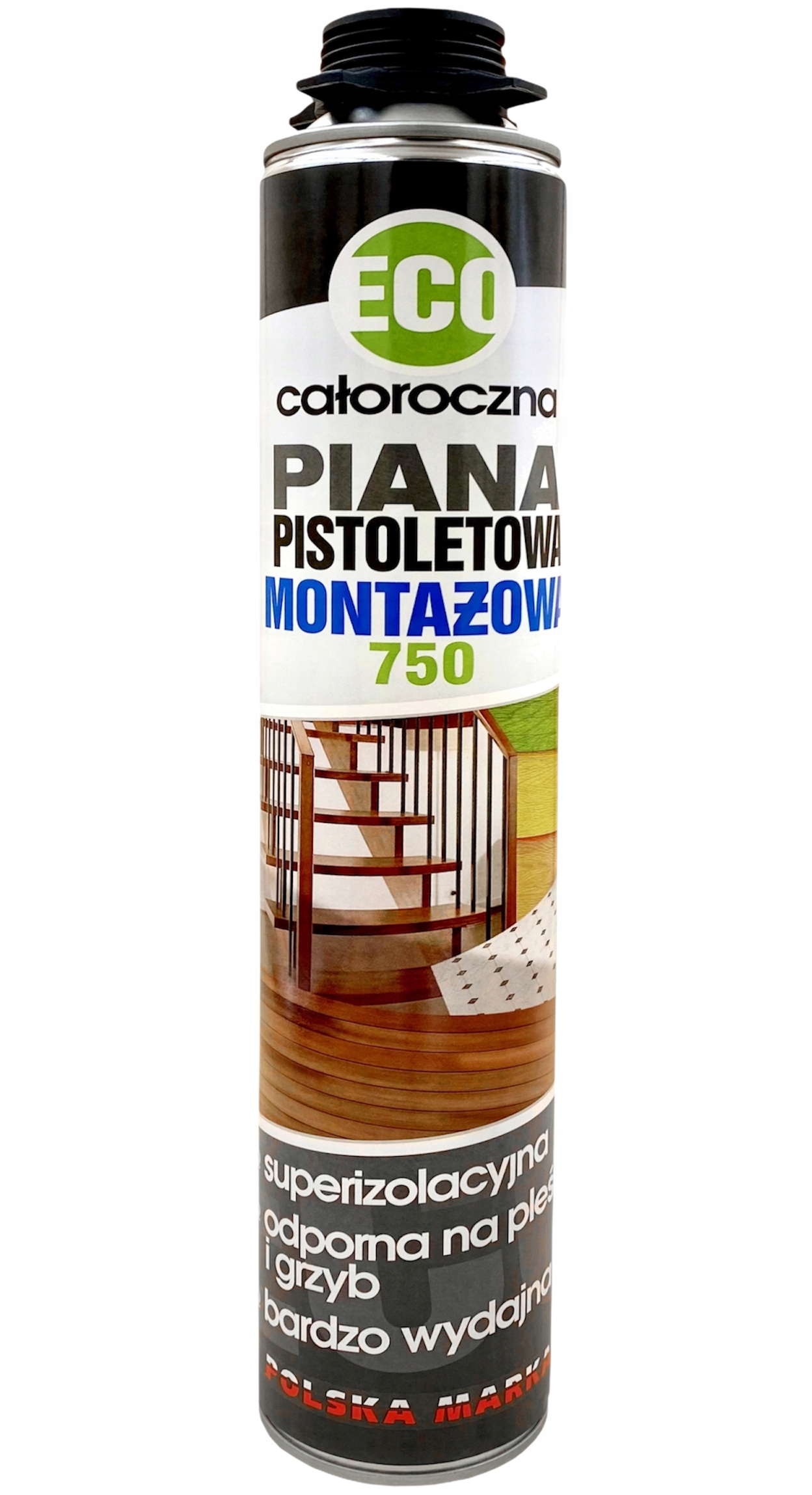 PIANKA MONTAŻOWA POLIURETANOWA NISKOPRĘŻNA 750ML