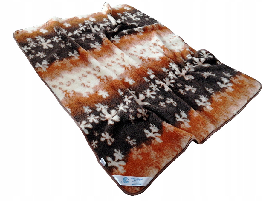 Vlněná Deka 200x220 Merynos Australský Flowers Protirevmatická