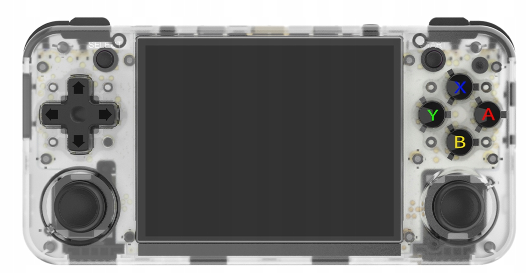 Przenośna konsola do gier Retro ANBERNIC RG35XX H 32GB IPS Cortex biała PL